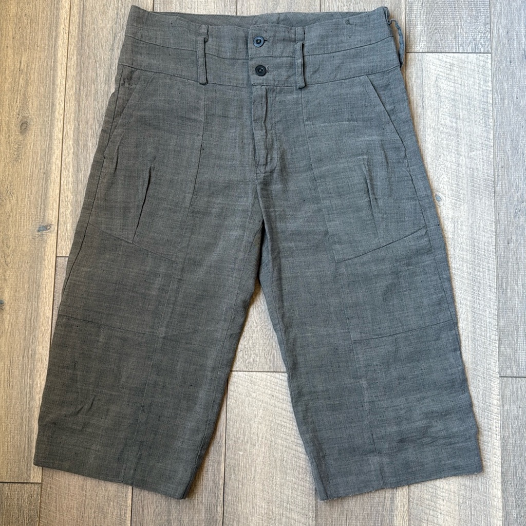 Gary Graham Linen / Wool Blend Shorts